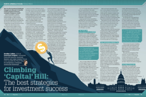 EXCLUSIVE: "Climbing ‘Capital’ Hill: The best strategies for investment success" - Bradley Collins, Insurtech Insights in The Insurtech Magazine | FF News