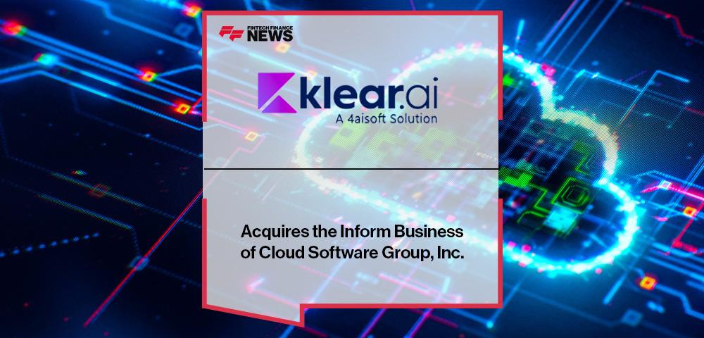 Klear.ai Acquires the Inform Business of Cloud Software Group, Inc.