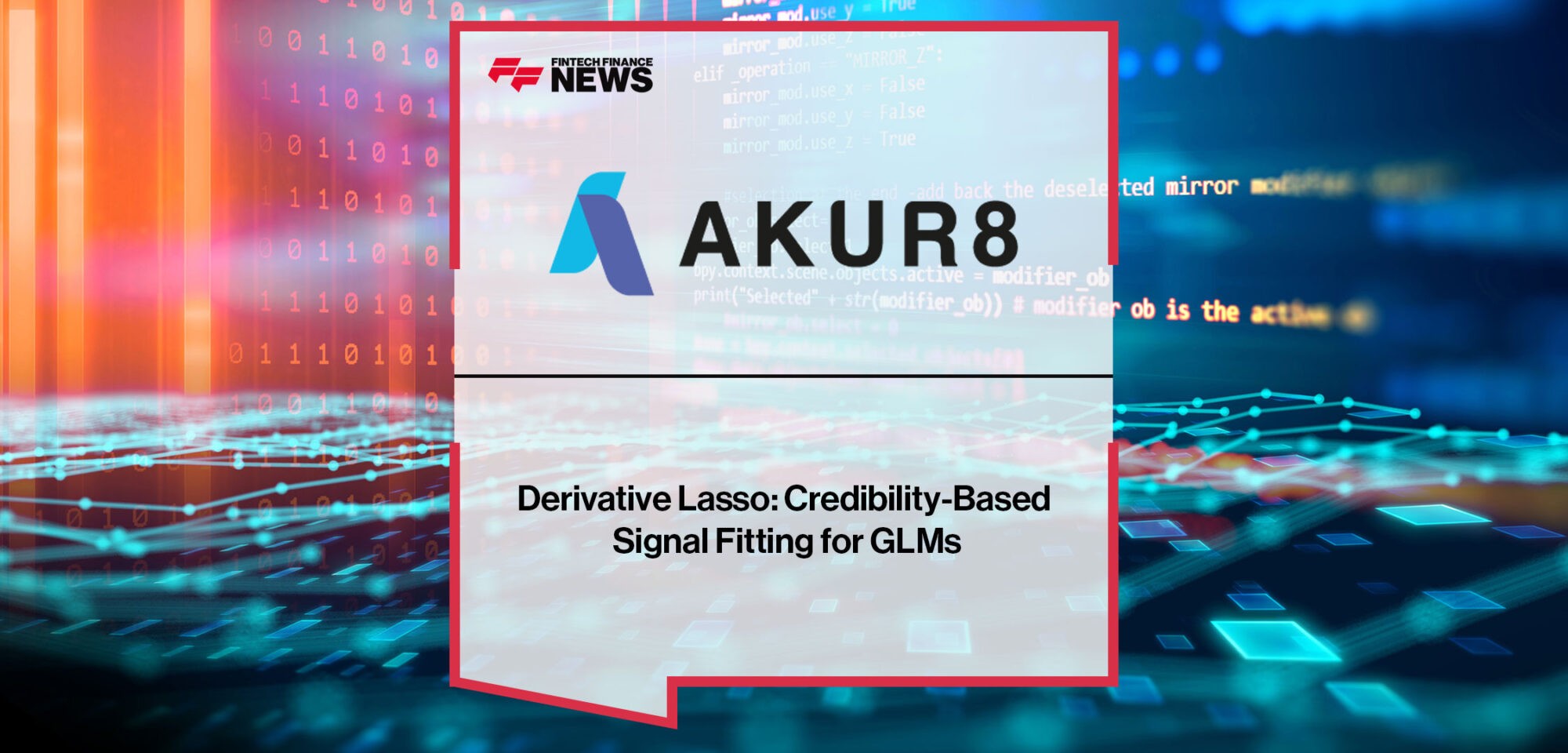 Derivative-Lasso-Credibility-Based-Signal-Fitting-for-GLMs