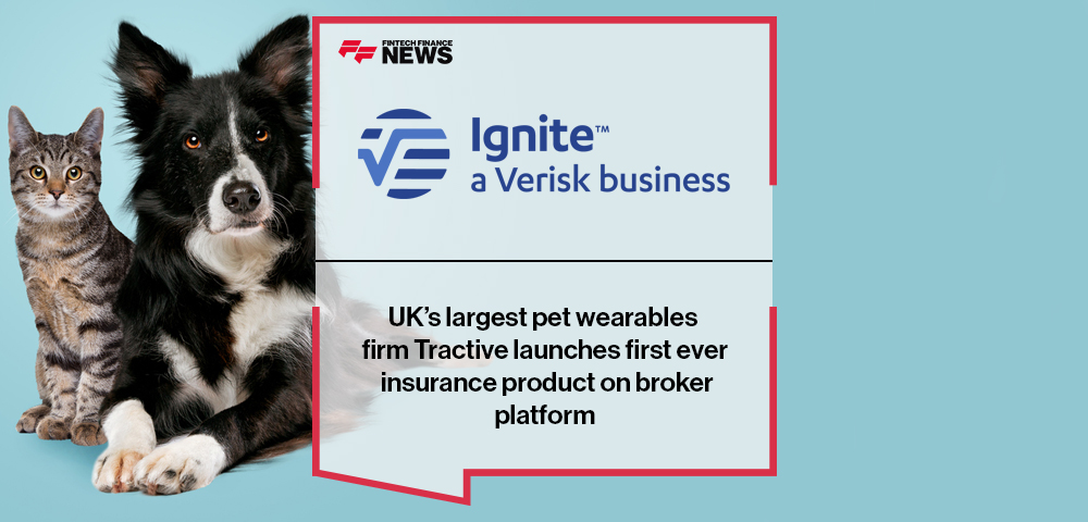UK’s largest pet wearables firm Tractive launches first ever insurance product on Ignite’s broker platform