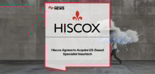 Mary Boyd of Hiscox USA and Sam Hodges of Vouch, Inc. announce acquisition of Corix Insurance Services and Vouch Insurance Company