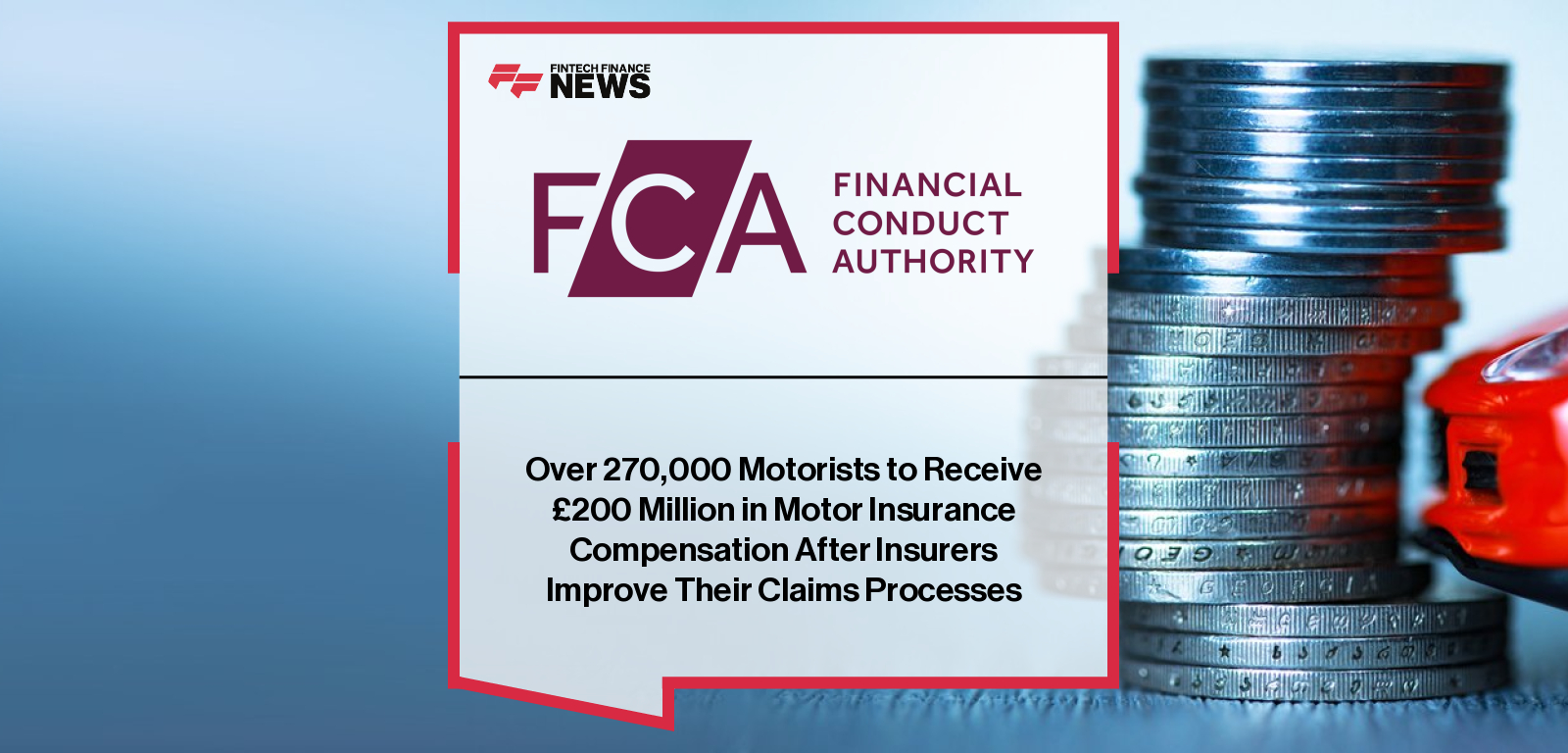 Sarah Pritchard, Deputy CEO of the FCA, announces £200 million compensation for 270,000 motorists after insurers underpaid stolen and written-off vehicle claims.