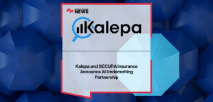 Kalepa partners with SECURA Insurance to bring AI underwriting into operations, with leaders Kevin Klestinski, Carol Wedig, and Paul Monasterio highlighting efficiency and community-first values.