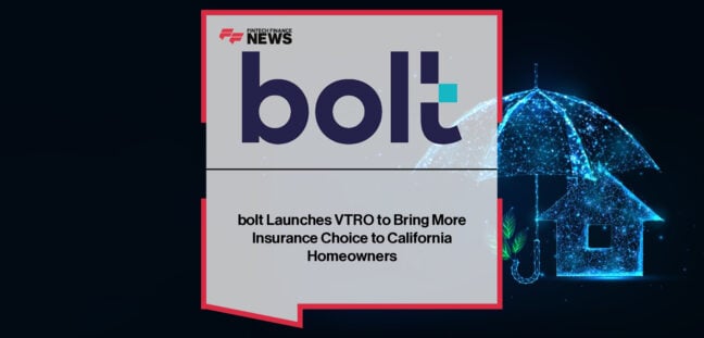 bolt launches VTRO, a new homeowners insurance product backed by A-rated carriers, with Jon Walheim highlighting its smart water sensor program and mission to close California’s growing insurance protection gap.
