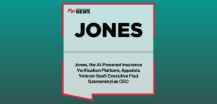 Jones appoints Paul Szemerenyi as Chief Executive Officer, with Founder Omri Stern transitioning to the Board to support long-term strategy and innovation.