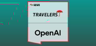 Travelers launches AI Claim Assistant with OpenAI as Nick Seminara and Olivier Godement highlight advanced voice technology for insurance claims.